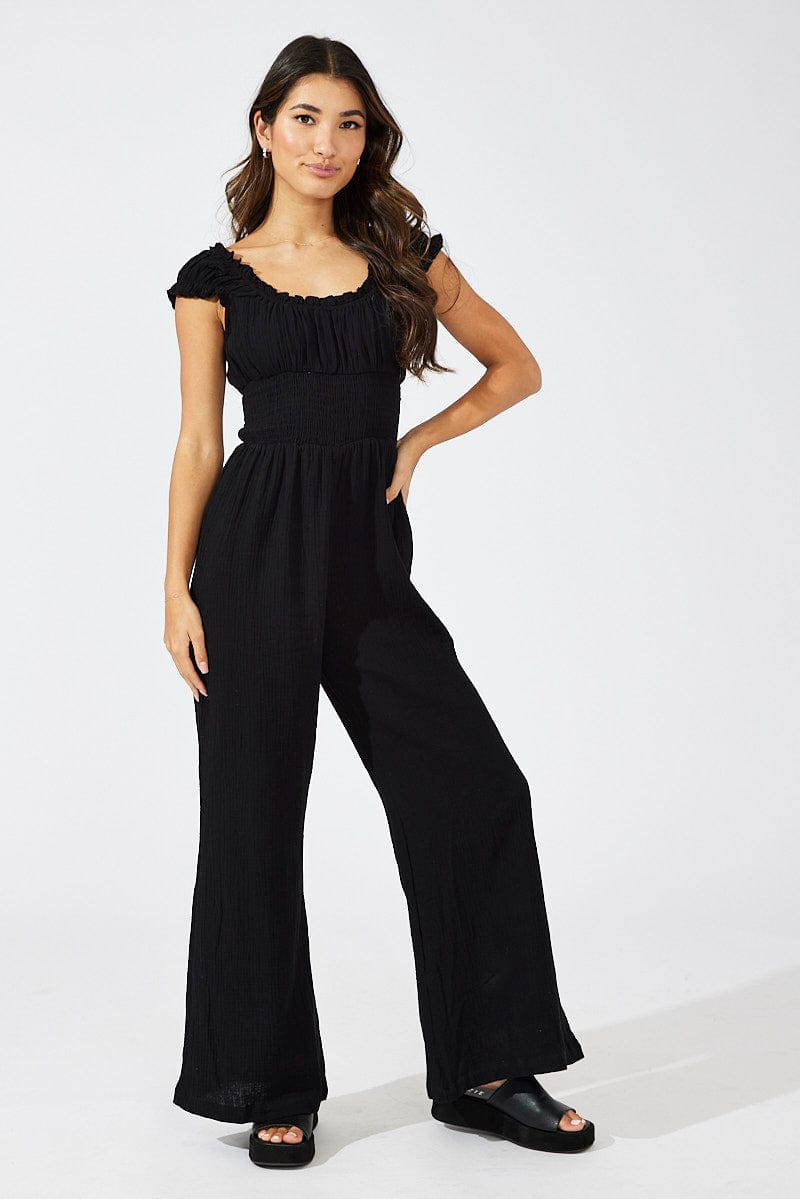 Satin Jumpsuit Ally Jumpsuits Ally Fashion Women's Jumpsuits