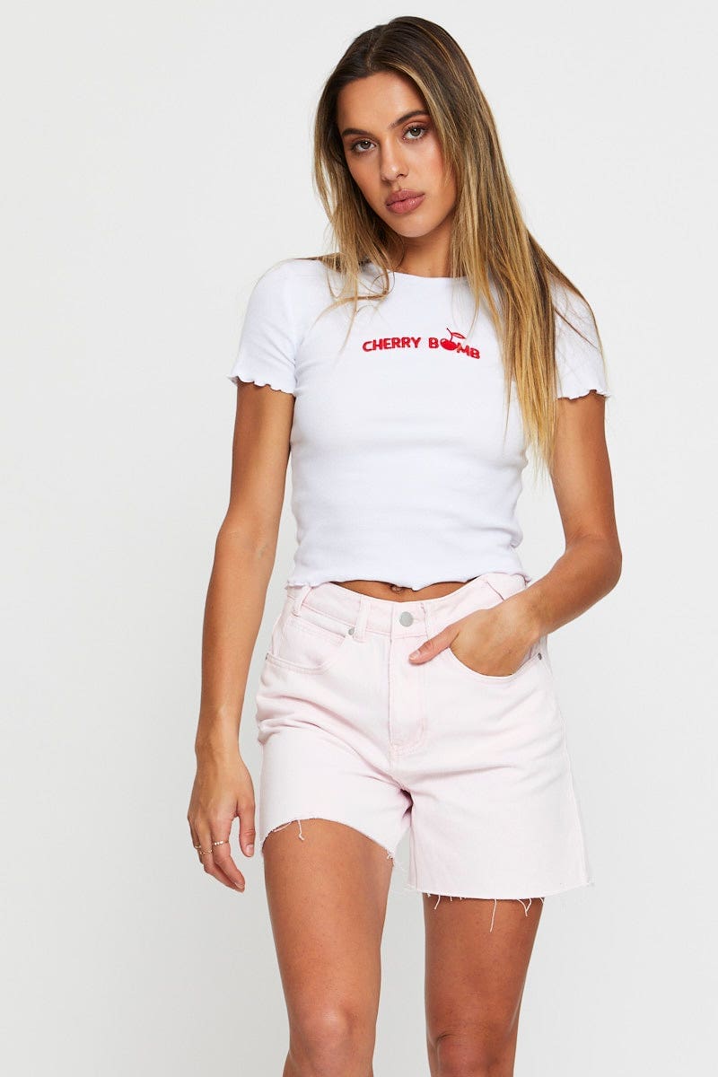 Longline on sale shorts womens