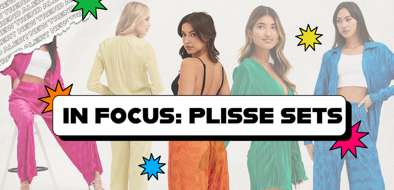 In Focus: Plisse Sets