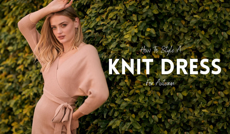 How To Style A Knit Dress For Autumn