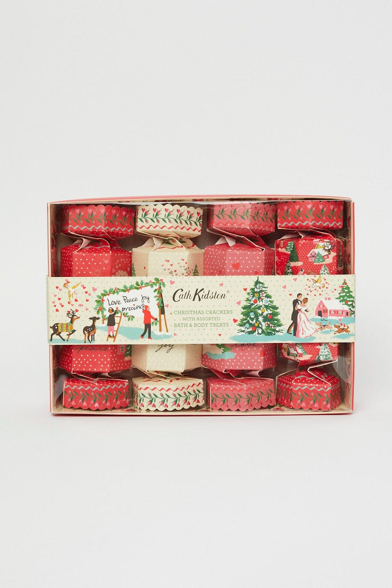 Multi Colour Cath Kidston Christmas Cracker Gift Set by Ally