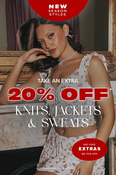 Take an extra 20% off Knits, Jackets and Sweats at Ally Fashion Womenswear