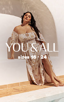 Shop Plus Size Dresses Tops Bottoms at You and All Curvy Plus Size