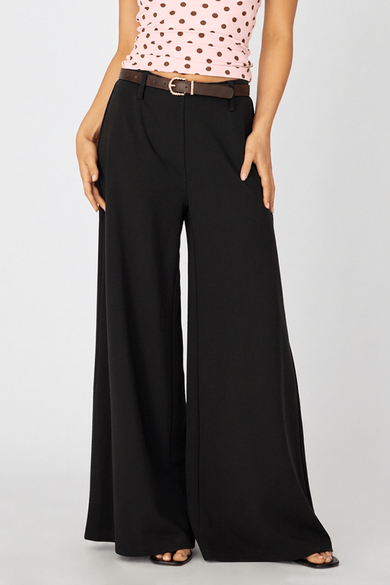 Black Wide Leg Pants