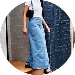 Shop Denim Skirts at Ally Fashion Womenswear