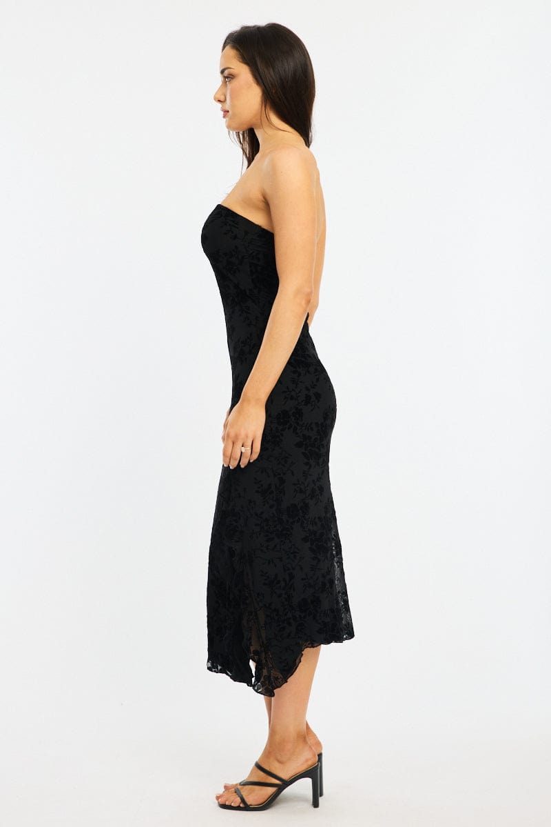 Black Black Bodycon Dress Lace Mini
