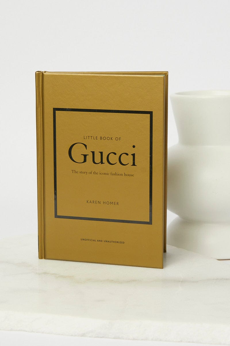 Yellow Little Book Of Gucci By Karen Homer