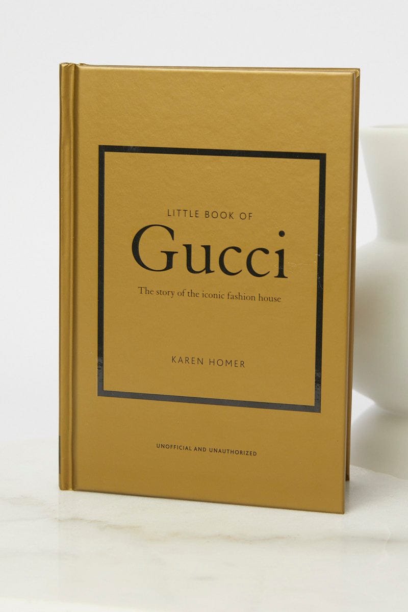 Yellow Little Book Of Gucci By Karen Homer
