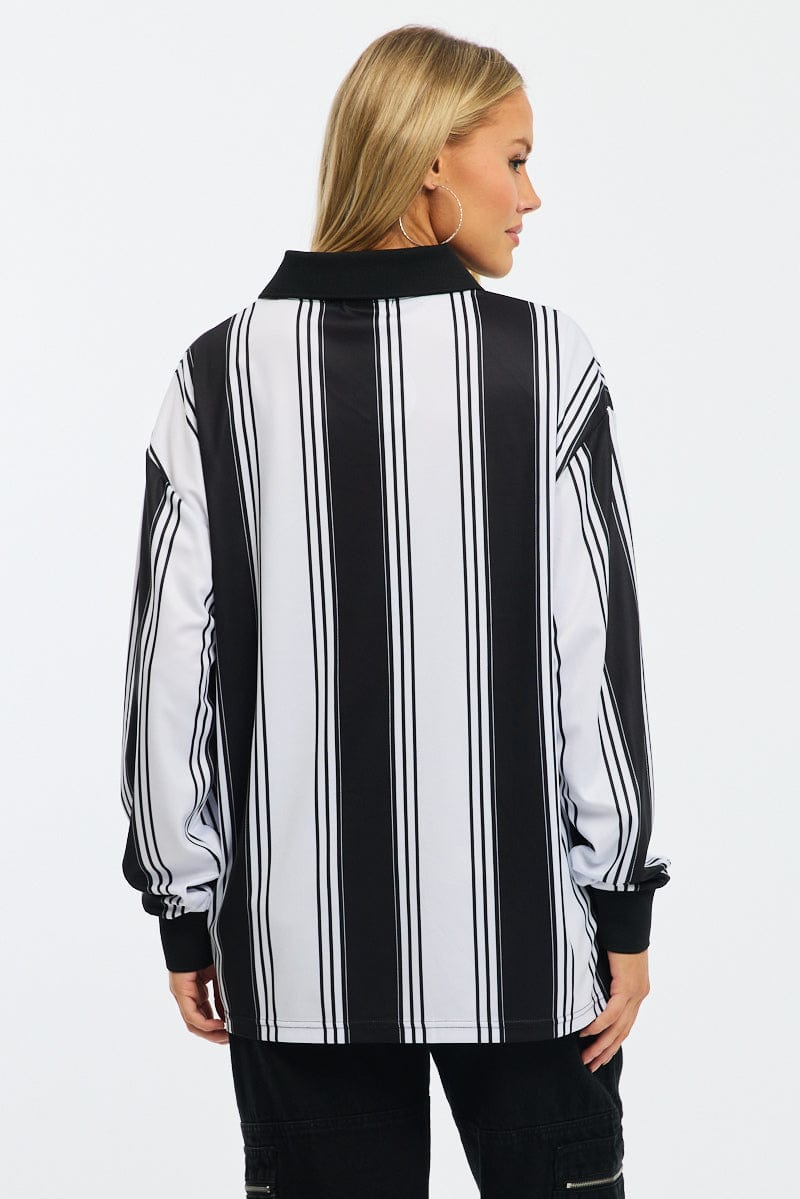 White Sport Tee Long Sleeve