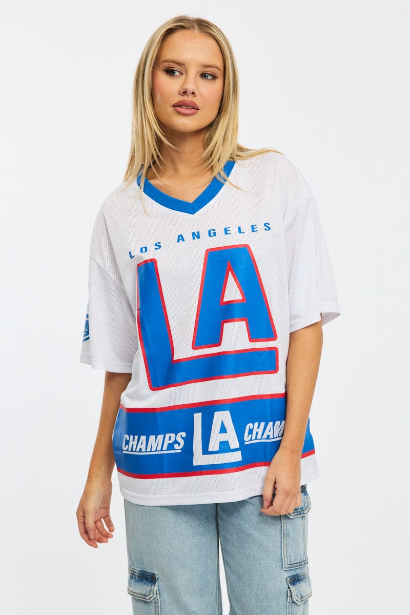 Blue Sport Tee Short Sleeve