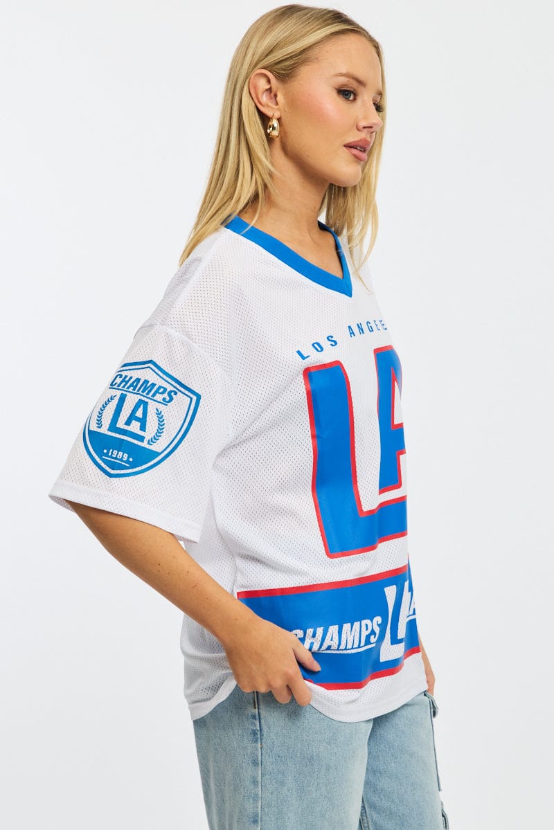 Blue Sport Tee Short Sleeve