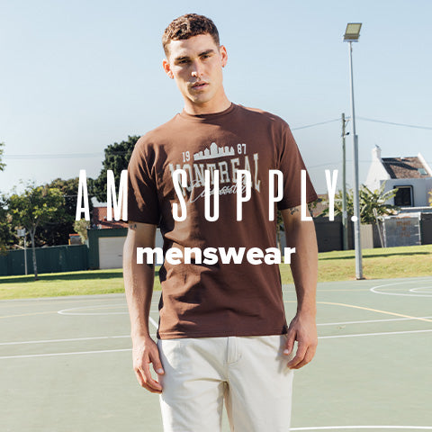 Shop Menswear at AM Supply