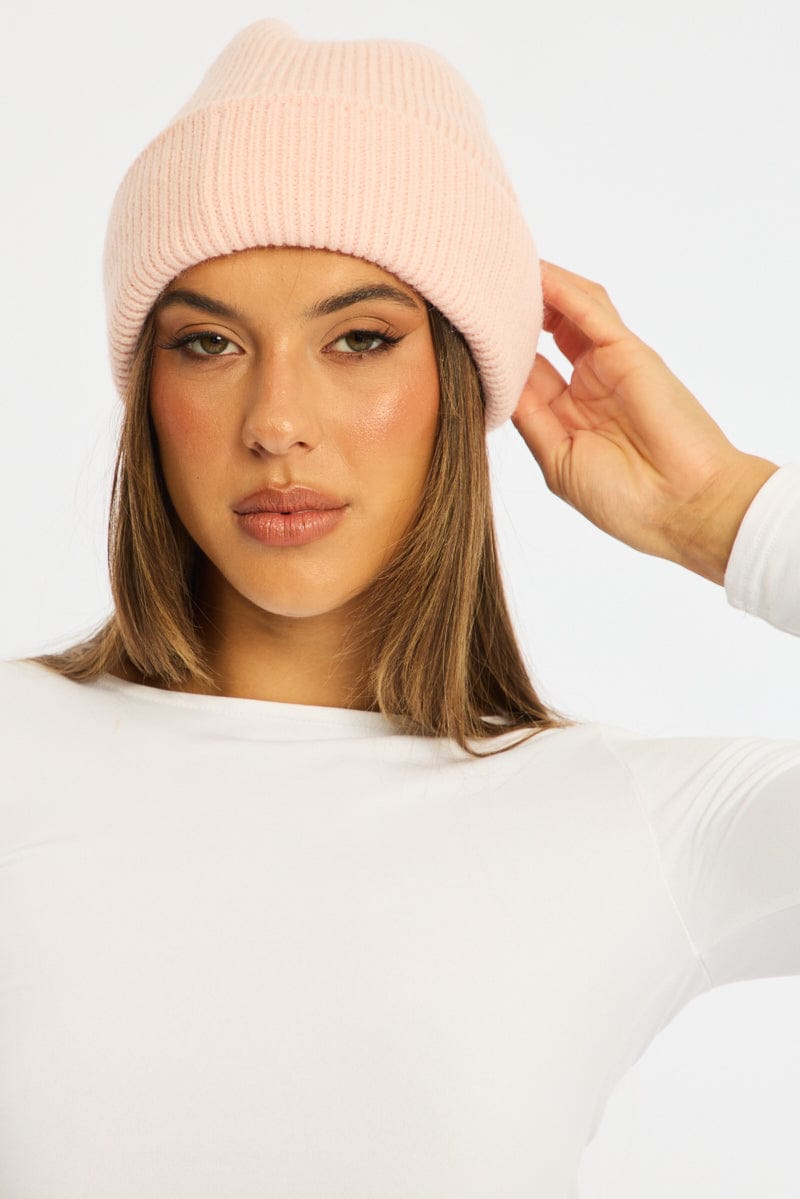 Pink Beanie for Ally Fashion