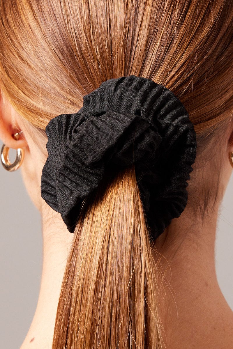 Black Scrunchie for Ally Fashion
