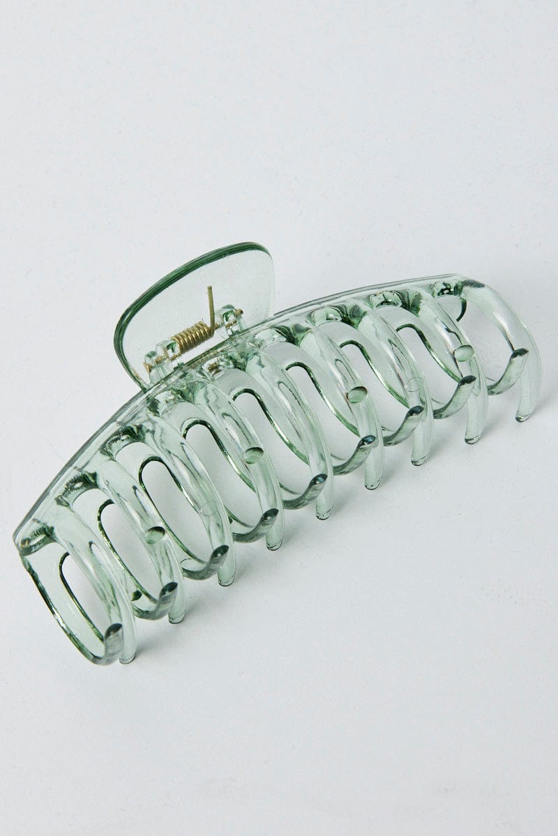 Green Classic Hair Claw Clip for Ally Fashion