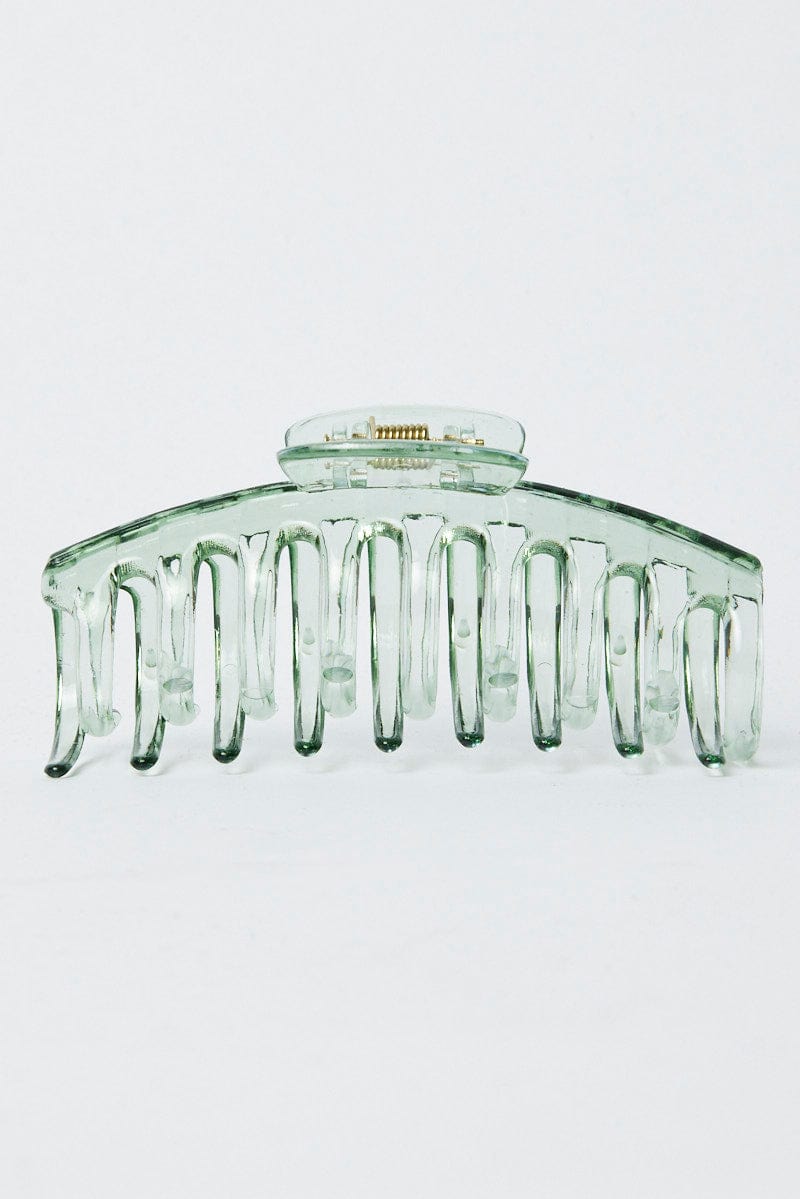 Green Classic Hair Claw Clip for Ally Fashion