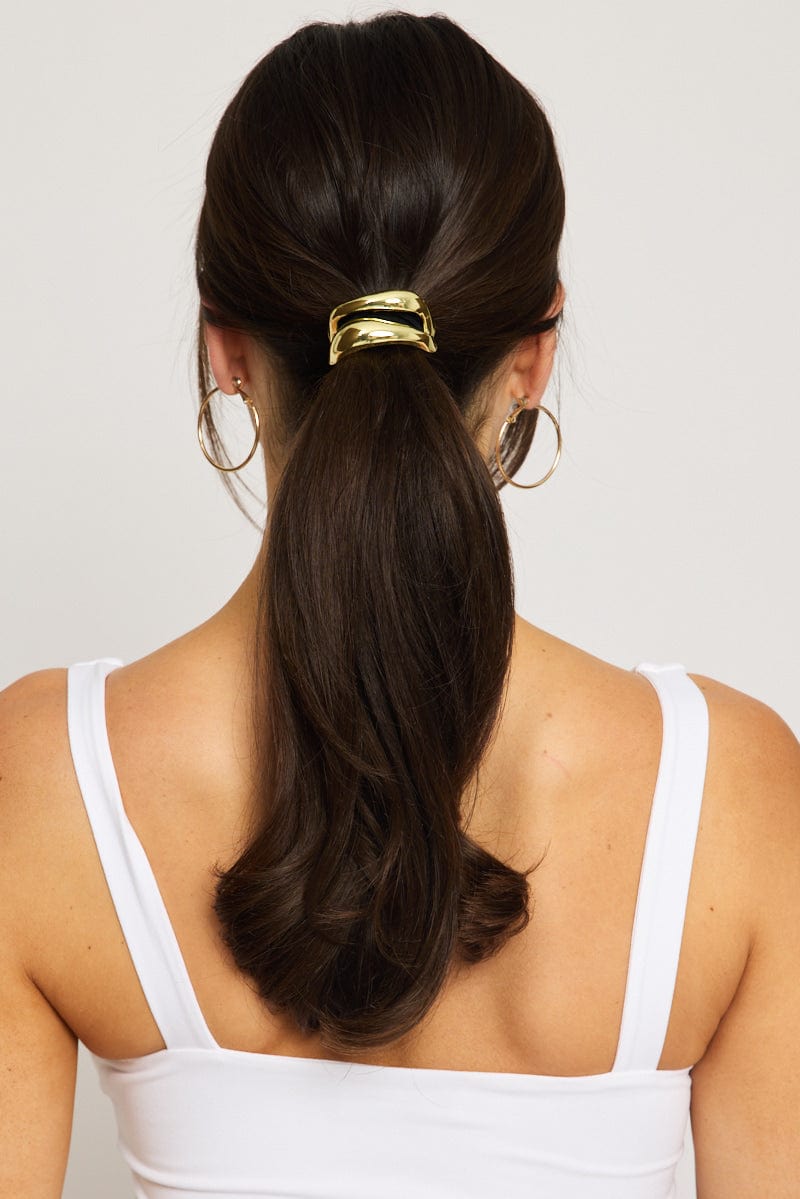 Gold Hairband Cuff for Ally Fashion