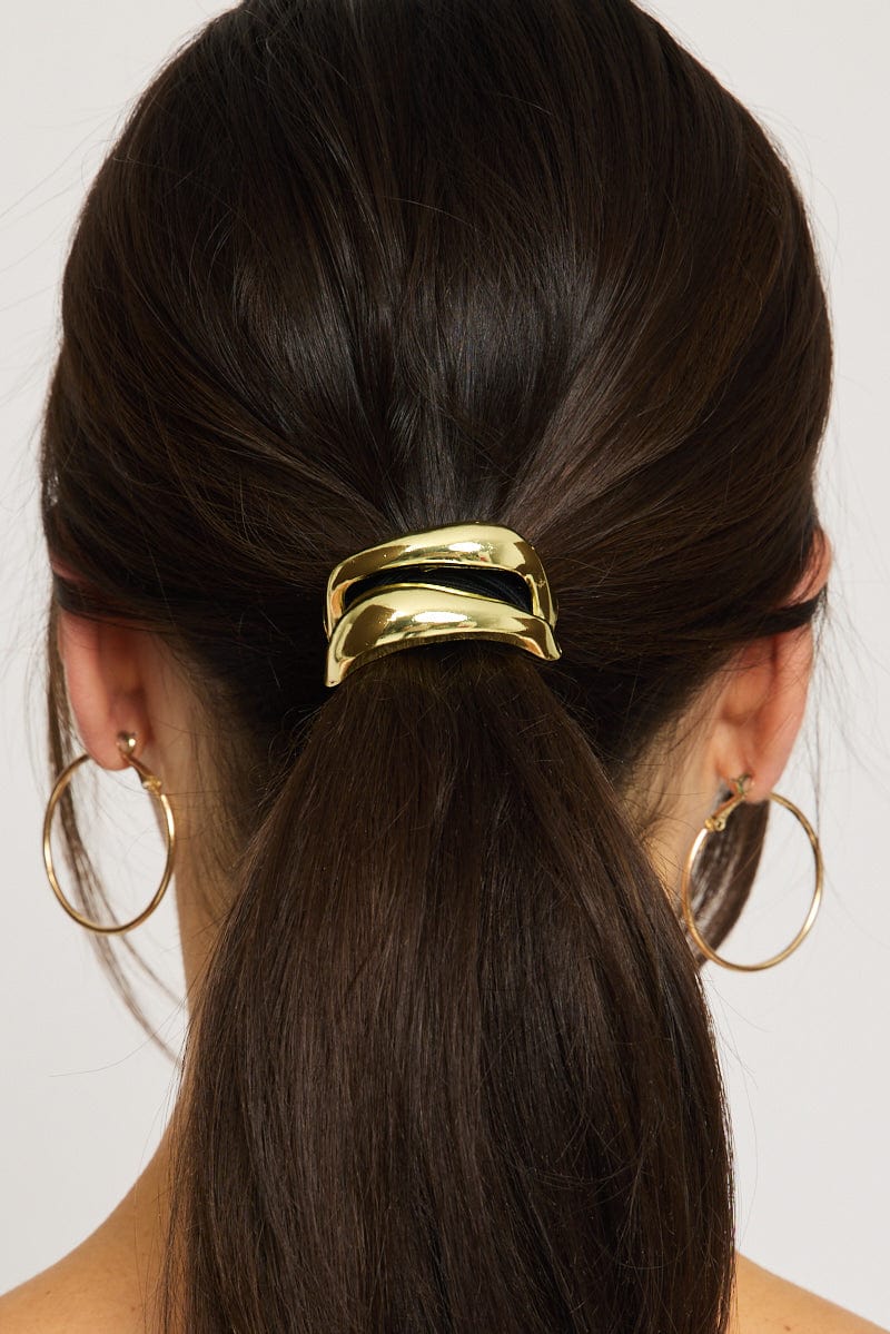 Gold Hairband Cuff for Ally Fashion