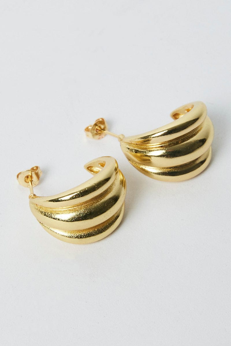 Gold Hoop Earrings for Ally Fashion