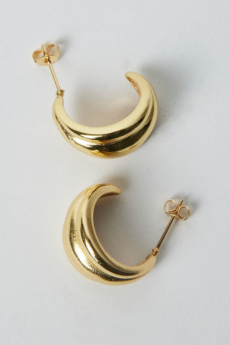 Gold Hoop Earrings for Ally Fashion