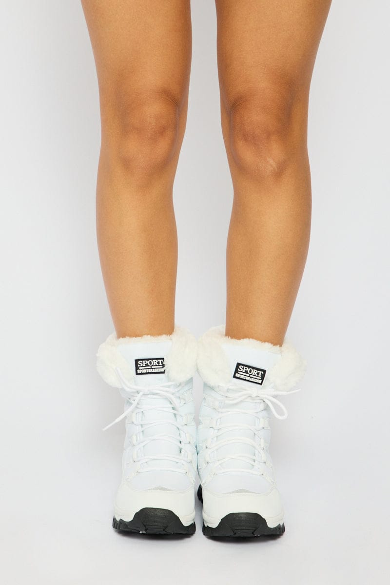 White Snow Boots for Ally Fashion