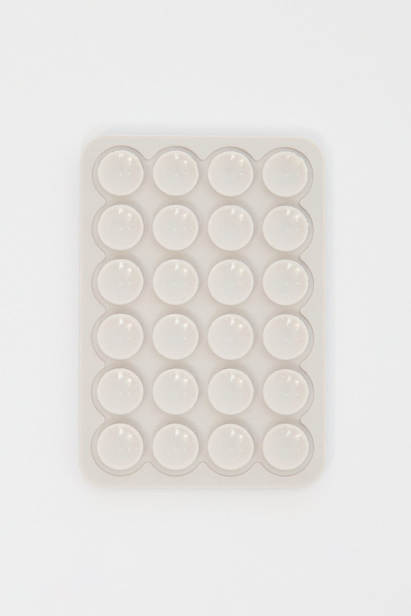 Grey Double Side Suction Phone Grip for Ally Fashion