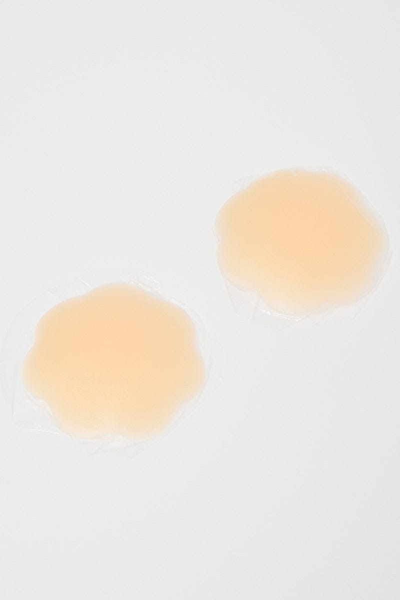 Beige Flower Silicone Nipple Cover for Ally Fashion