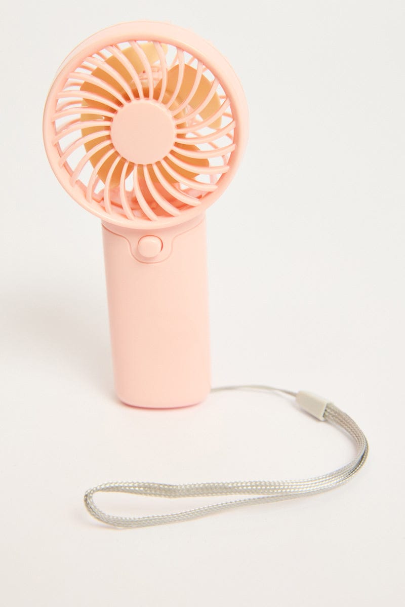 Pink Mini Fan for Ally Fashion