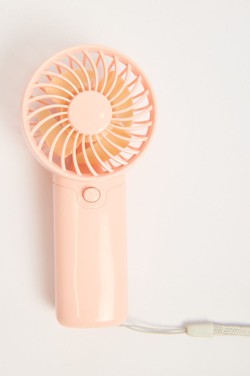 Pink Mini Fan for Ally Fashion