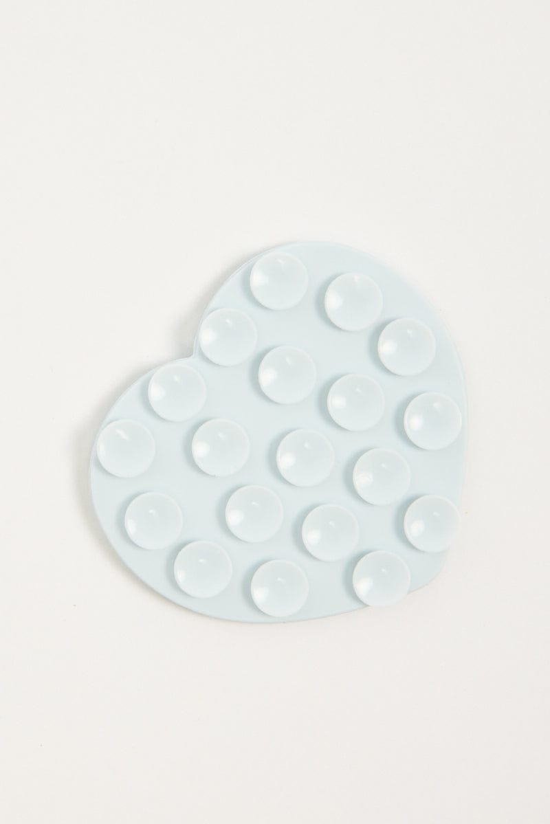 Blue Heart Suction Phone Grip for Ally Fashion