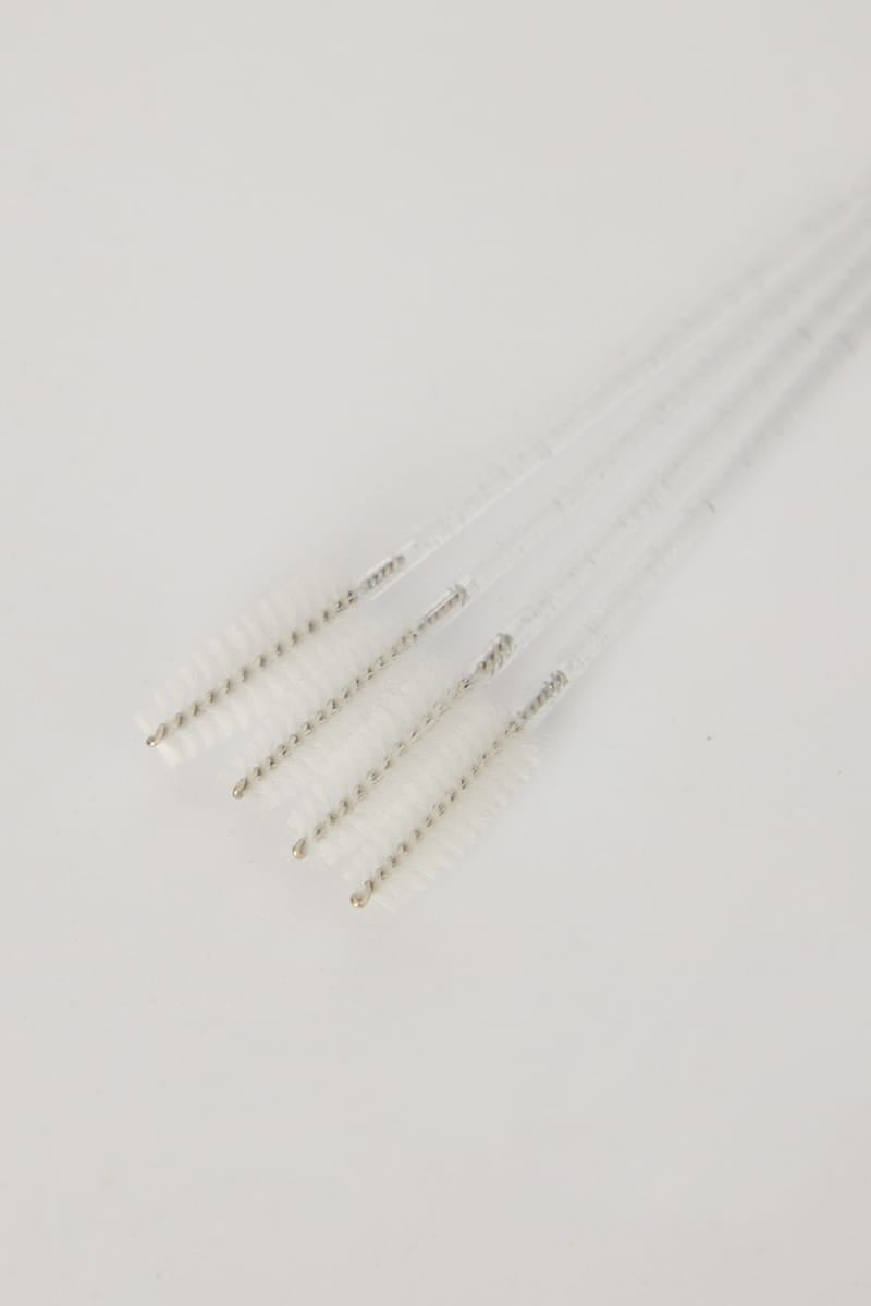 White 50 Pk Eyelash Cur Disposable Eyelash Brush for Ally Fashion