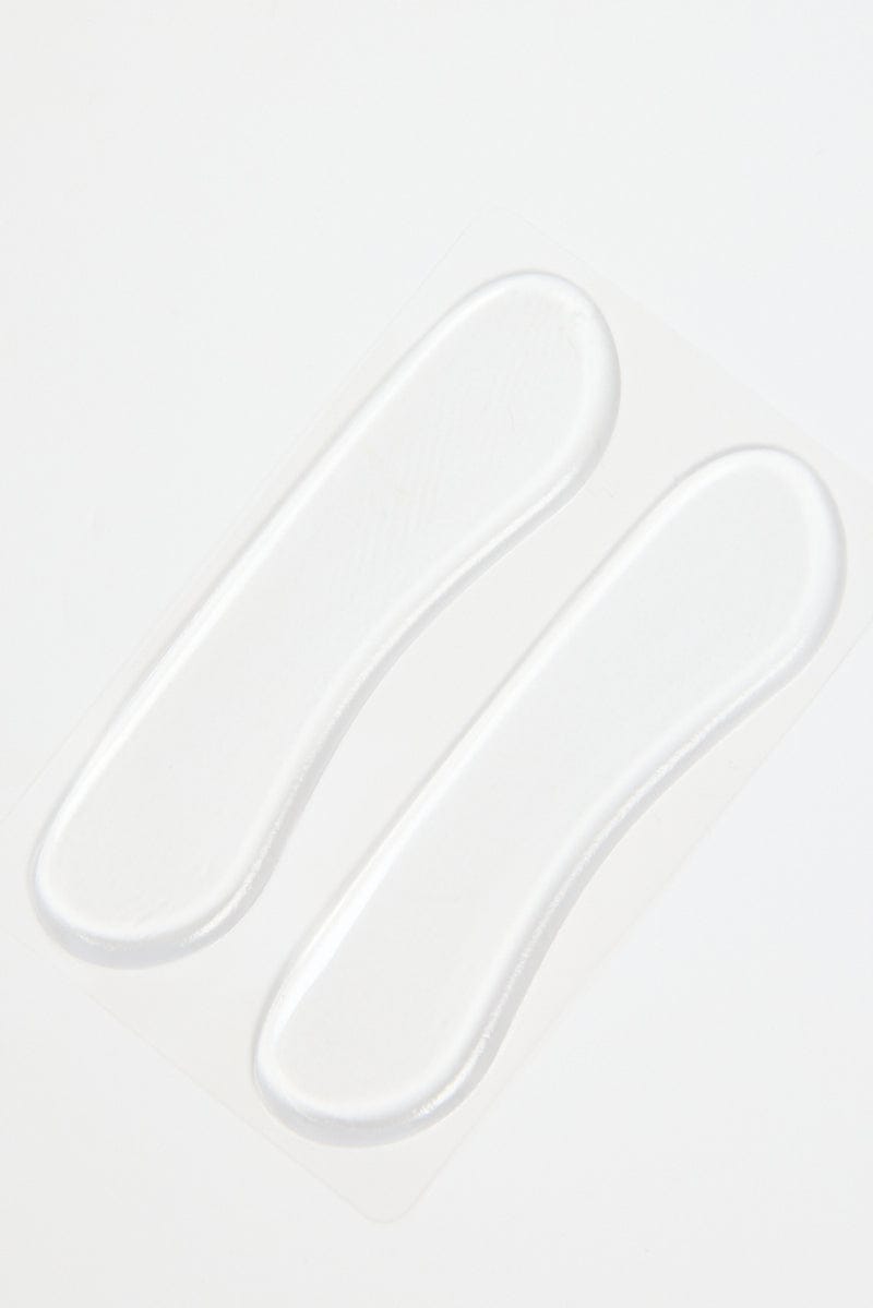 Metallic Silicone Heel Sticker for Ally Fashion