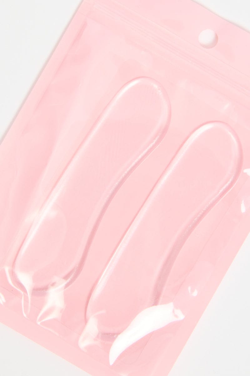 Metallic Silicone Heel Sticker for Ally Fashion