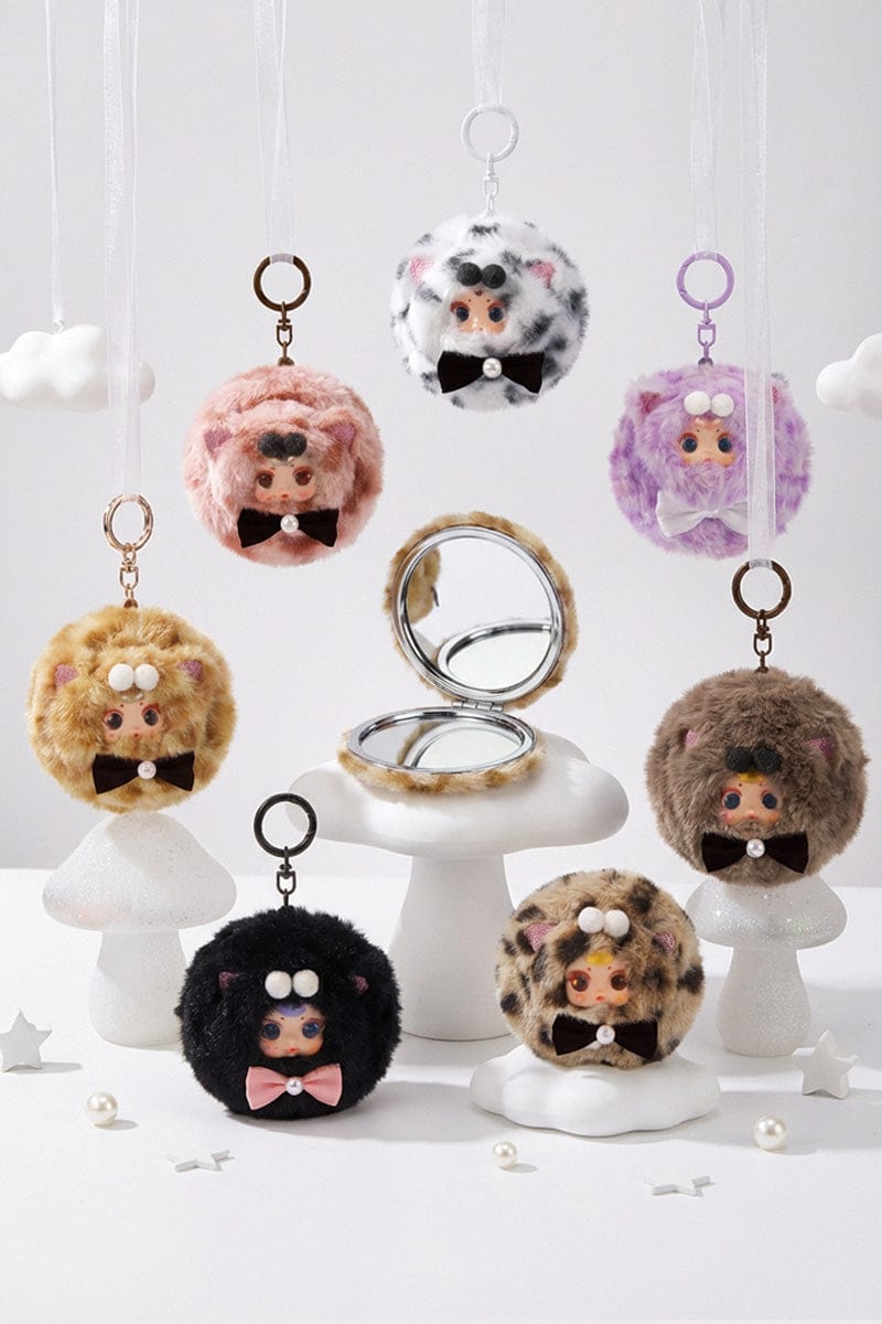 Multi Mm Milk Candy Lucky Cat Mirror Blind Box for Ally Fashion