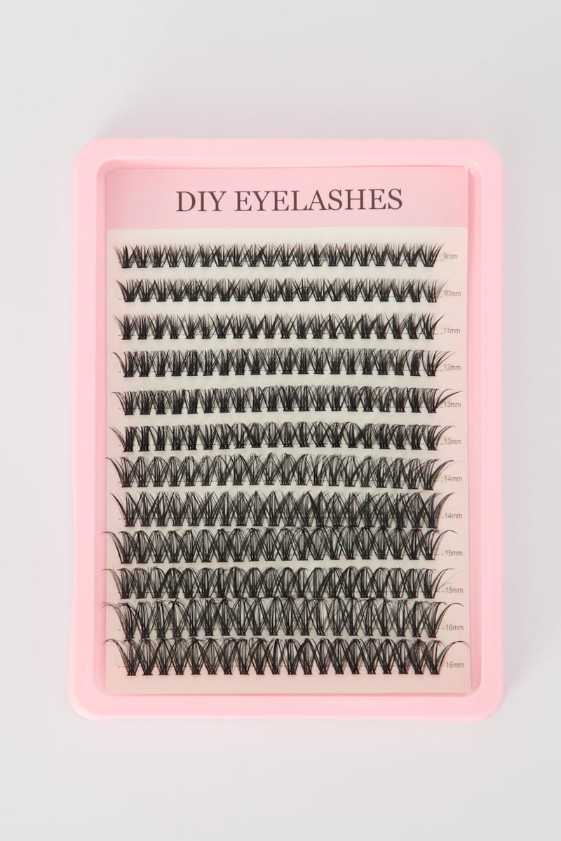 Black Diy Eyelash Extension Mixed Set for Ally Fashion