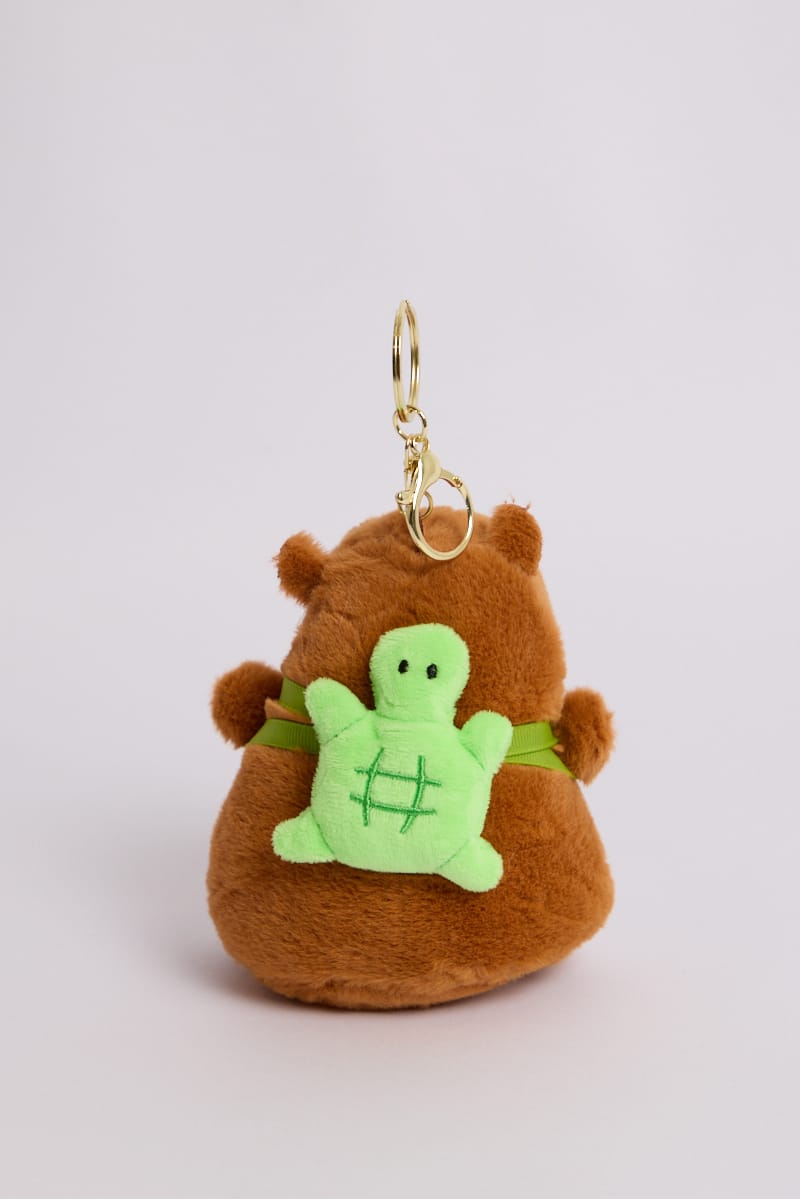 Multi Capybara Keyring Bag Charm for Ally Fashion