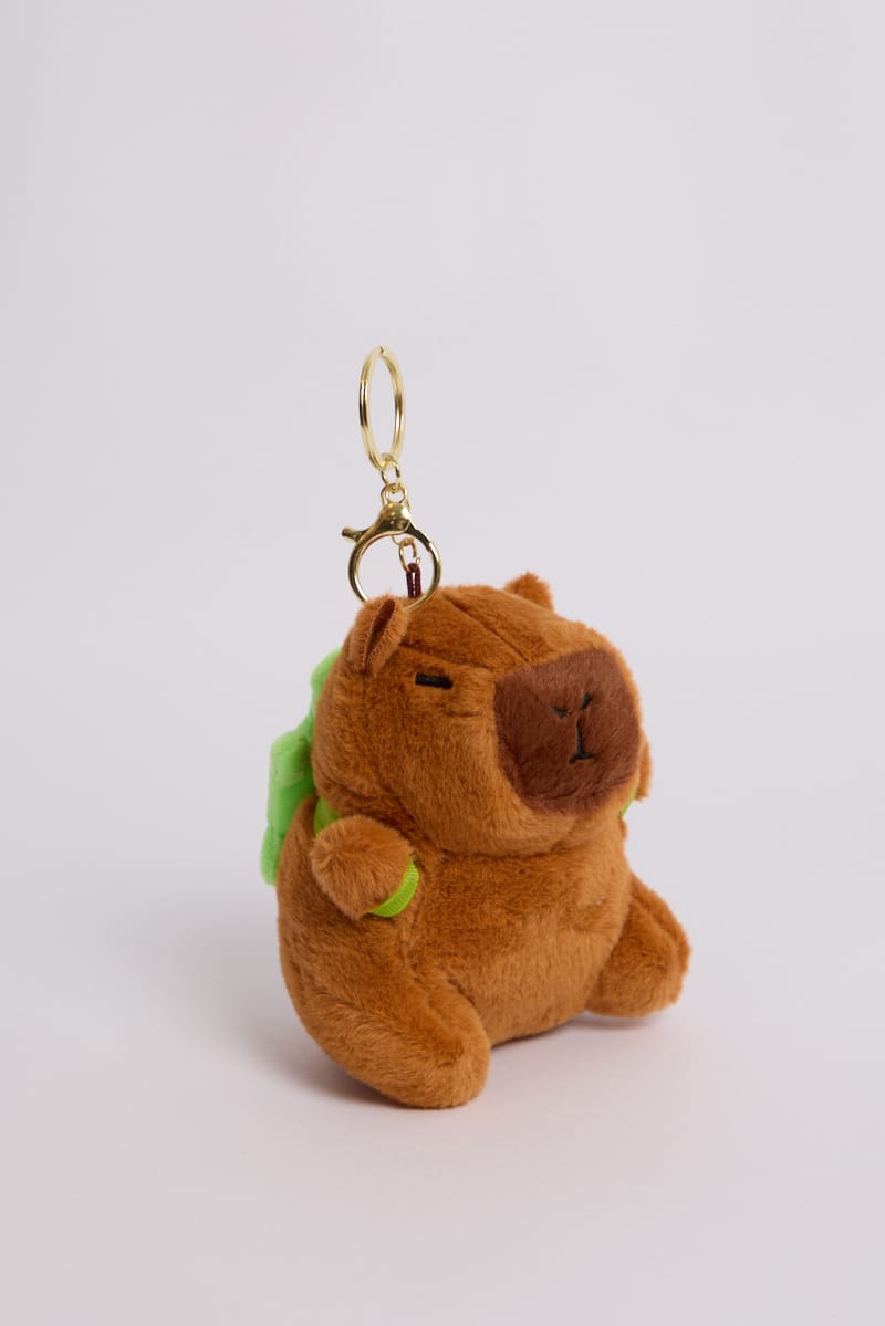 Multi Capybara Keyring Bag Charm for Ally Fashion