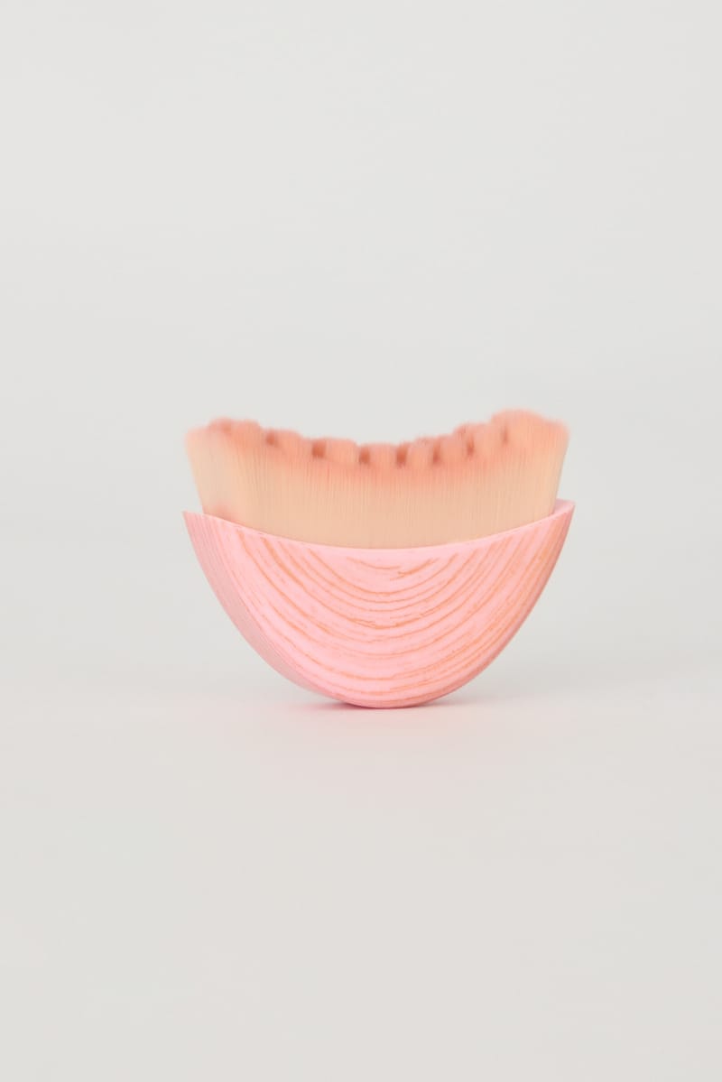 Pink Portable Lymphatic Massage Face Brush for Ally Fashion