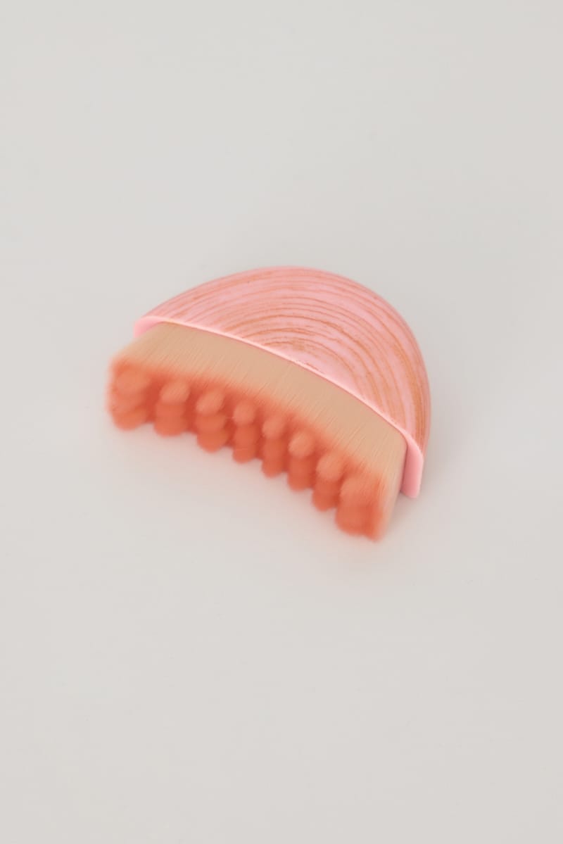 Pink Portable Lymphatic Massage Face Brush for Ally Fashion