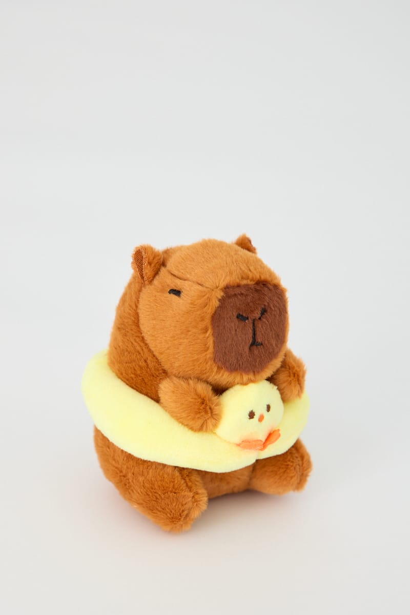 Brown Capybara Keyring Bag Charm for Ally Fashion