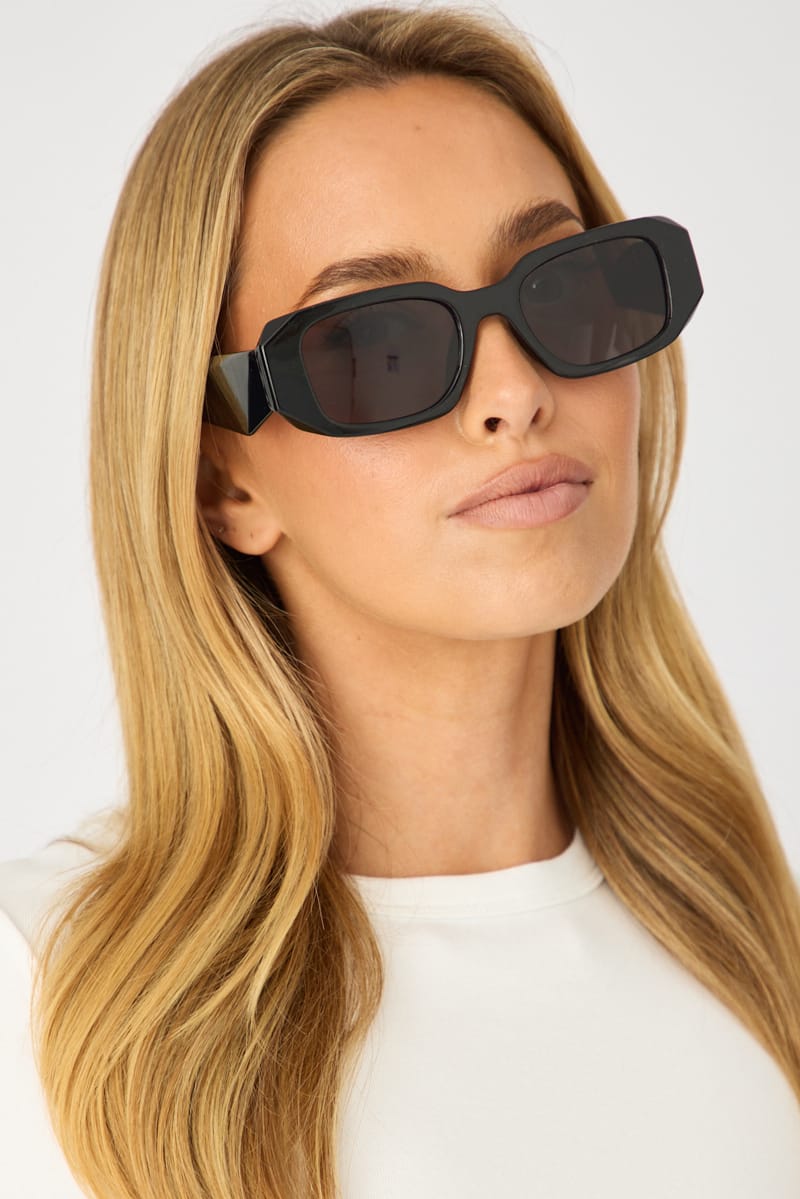 Black Animal Print Fashion Sunglasses for Ally Fashion