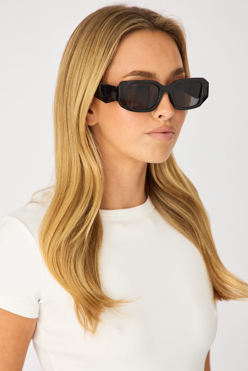 Black Animal Print Fashion Sunglasses for Ally Fashion