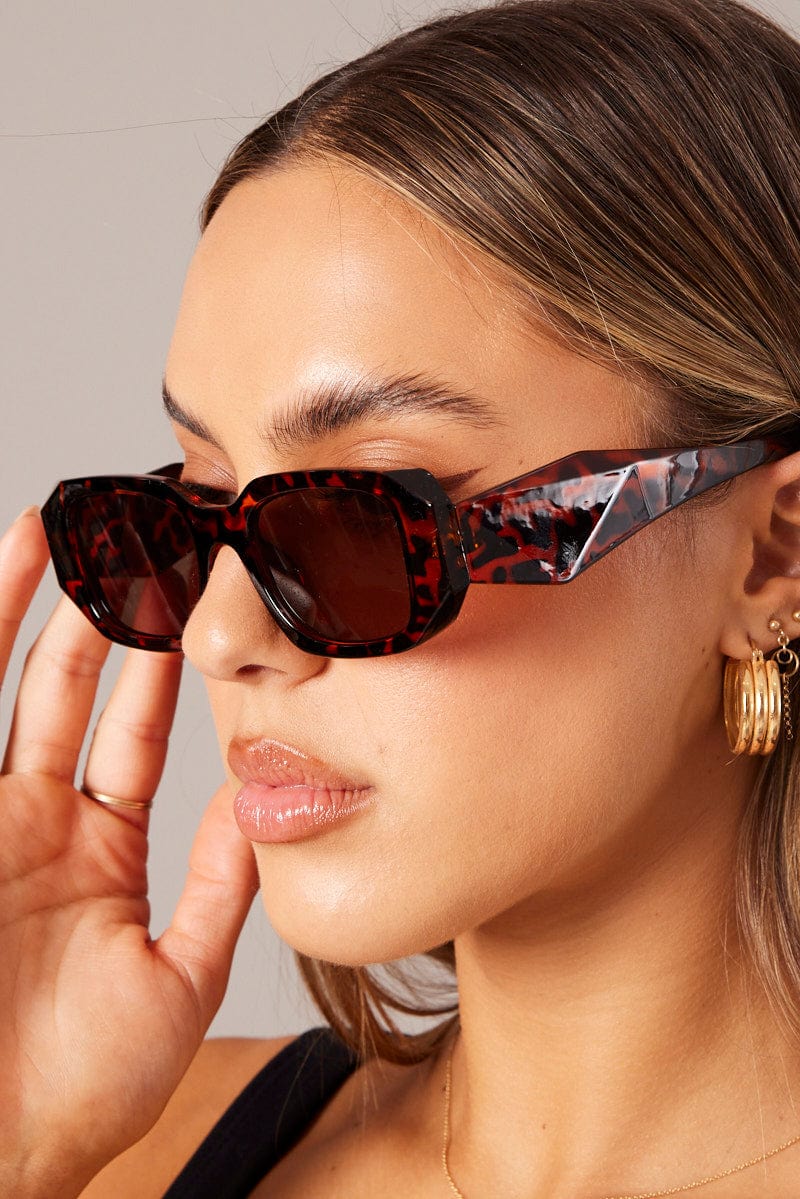 Brown Fashion Sunglasses for Ally Fashion