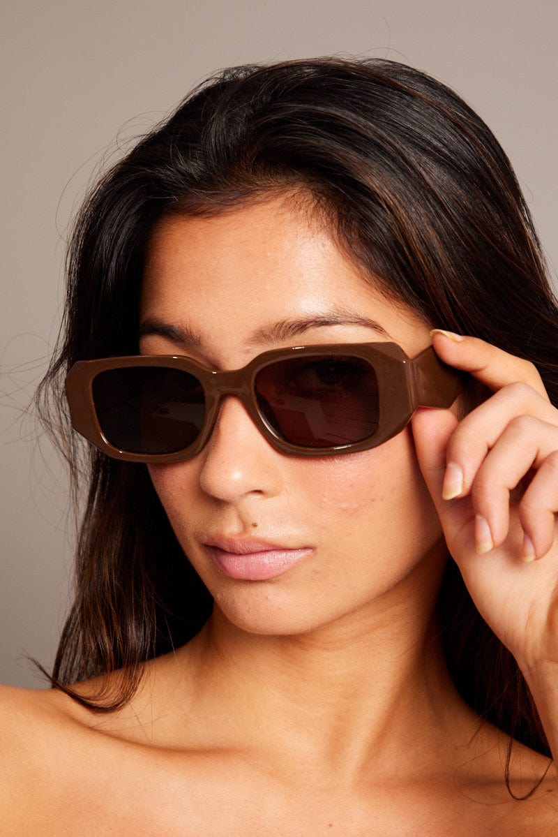 Brown Fashion Sunglasses for Ally Fashion