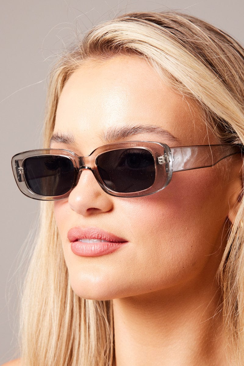 Metallic Squared Sunglasses for Ally Fashion