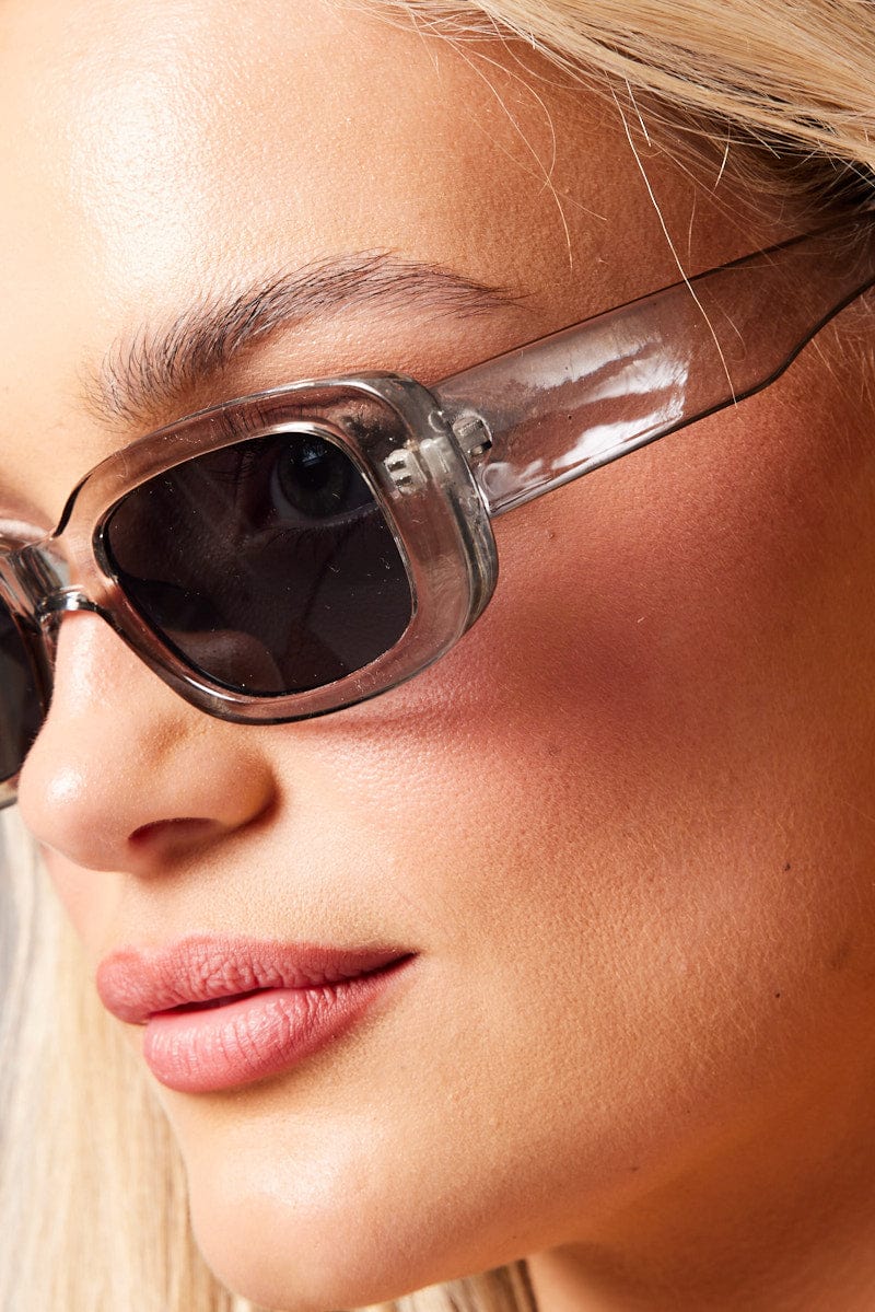 Metallic Squared Sunglasses for Ally Fashion