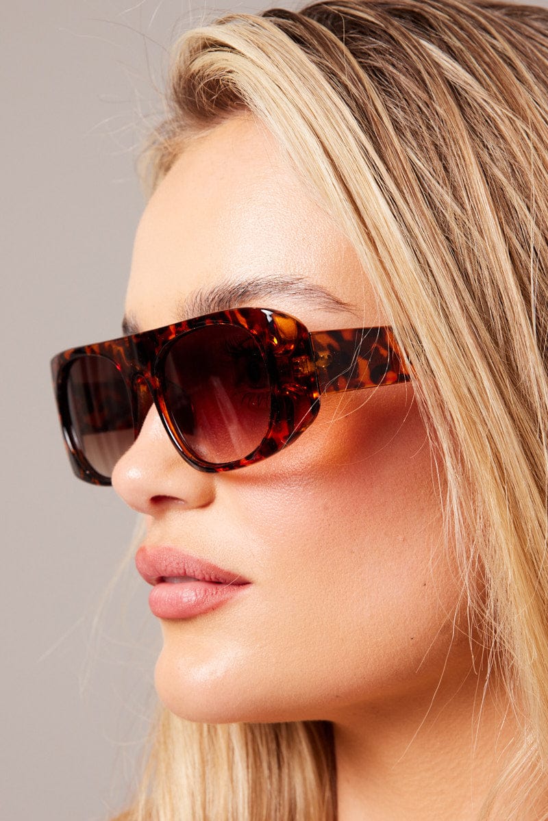 Brown Fashion Sunglasses for Ally Fashion