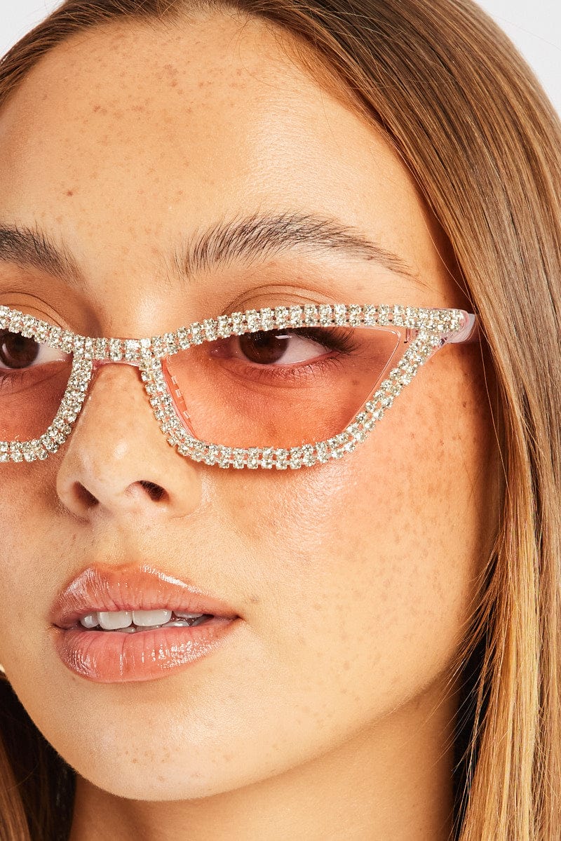 Pink Cat Eye Sunglasses for Ally Fashion