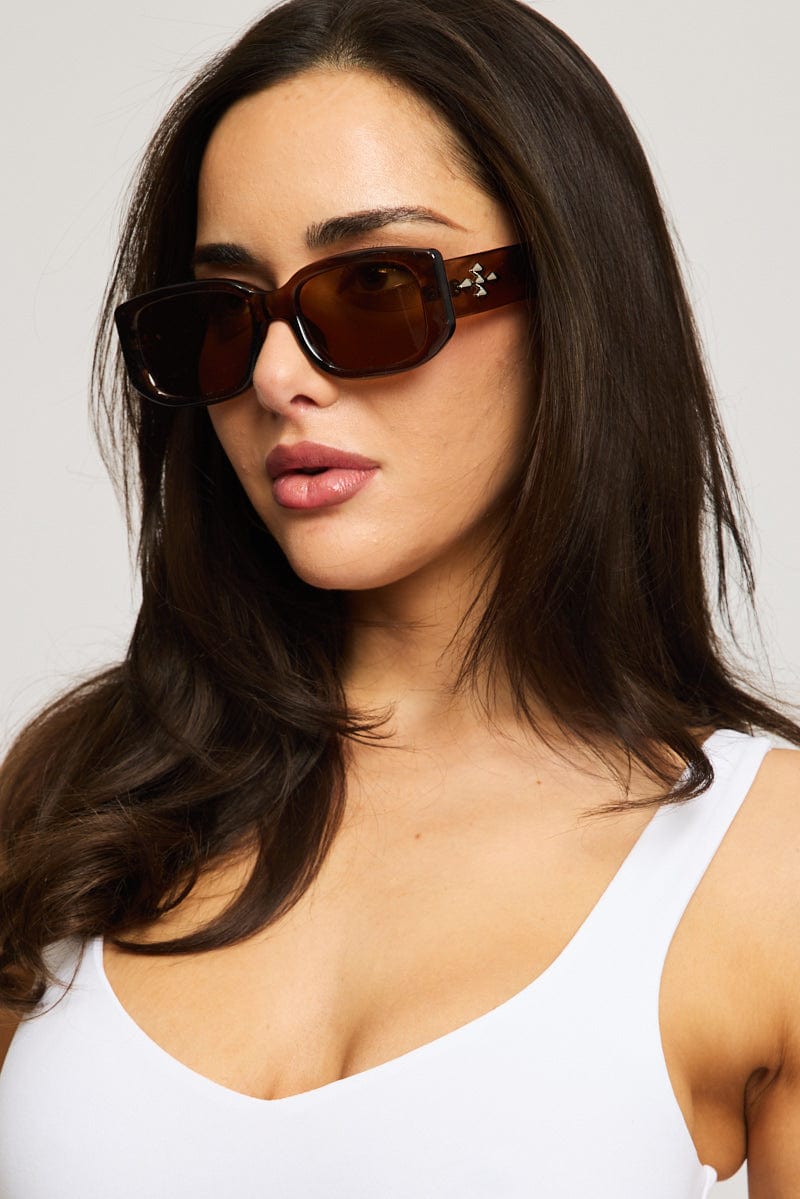 Brown Fashion Sunglasses for Ally Fashion