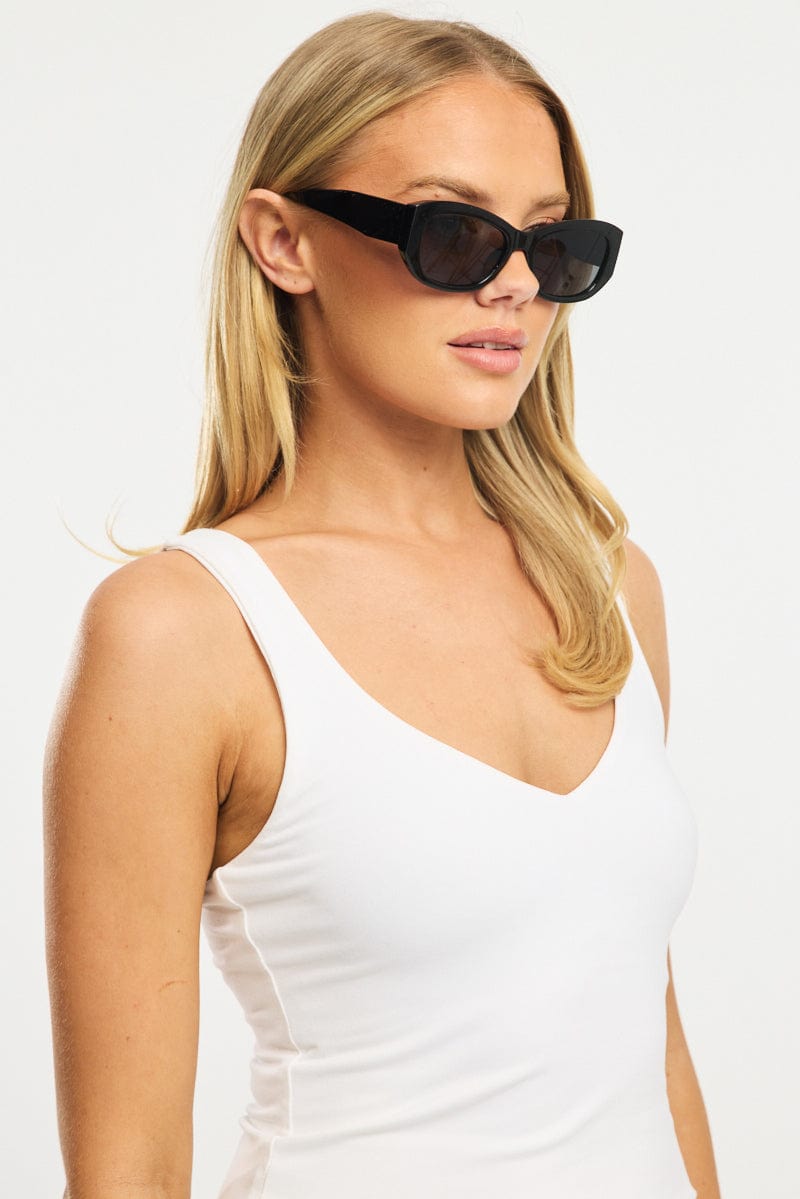 Black Animal Print Fashion Sunglasses for Ally Fashion